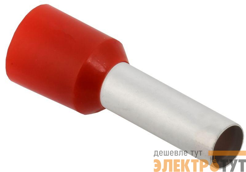 Наконечник НШВИ 10-14 темн. красн. (уп.20шт) IEK UGN11-010-014-020