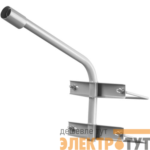 Кронштейн для уличного светильника SPP-AC4-0-500-048 на опору с 2 хомутами 500мм d48мм Эра Б0047655