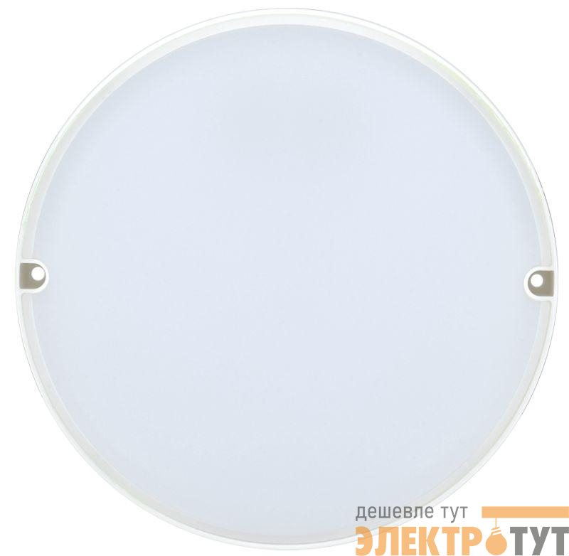 Светильник светодиодный ДПО 2004 8Вт 6500К IP54 круг бел. IEK LDPO0-2004-8-6500-K01