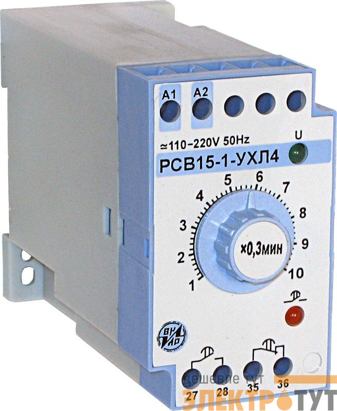 Реле времени РСВ-15-1 1…10с 24В ВНИИР A8120-76917146