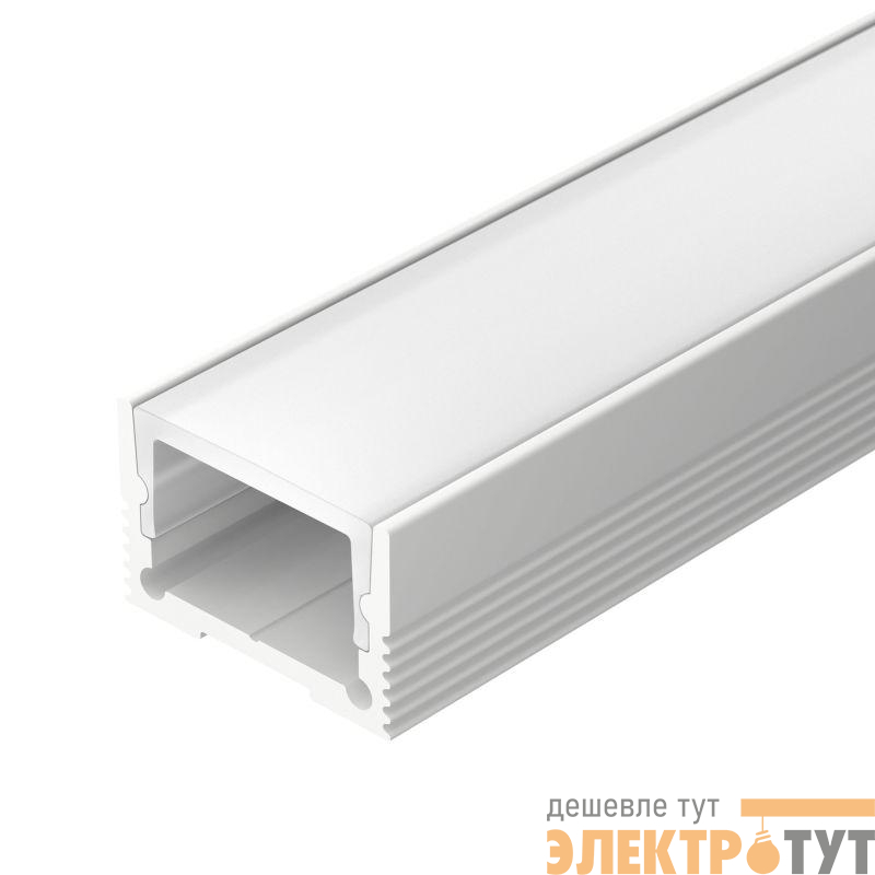 Профиль SL-SLIM20-H13-2000 WHITE L2000 алюм. Arlight 037113