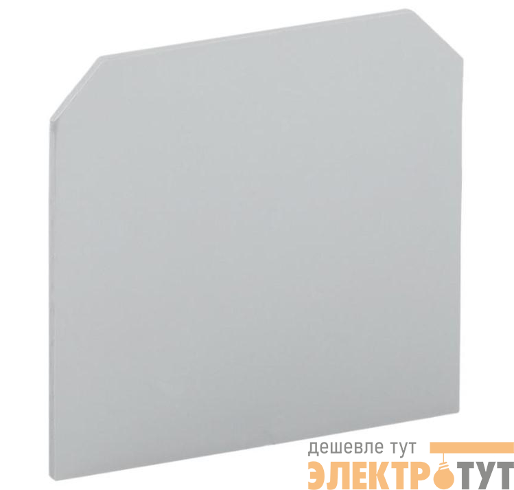 Заглушка для CTS-MC ARMAFIX 3 вывода 4кв.мм сер. IEK YCT12-00-3-K03-004-ZGL