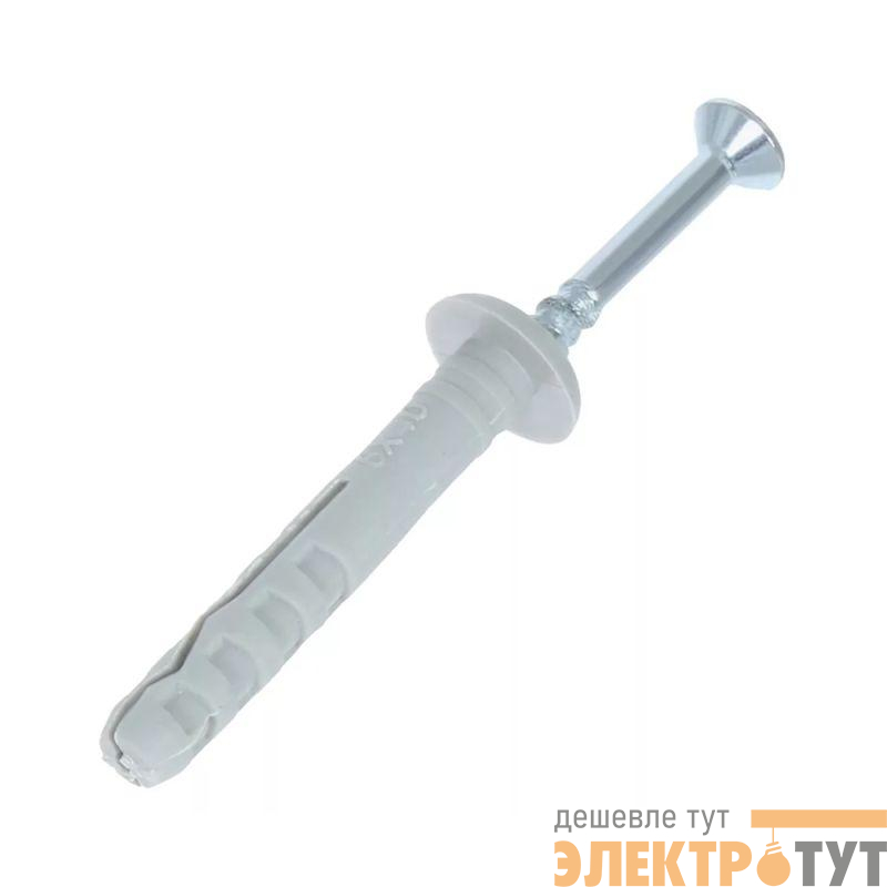 Дюбель-гвоздь 6х40 гриб (уп.1000шт) Промрукав PR08.10201