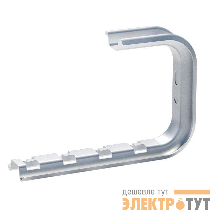 Профиль Омега С-образный для проволочного лотка 200 INOX EKF ompcp200-INOX