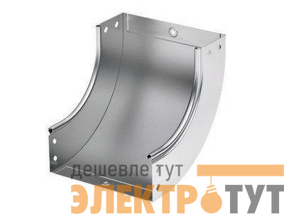 Угол для лотка вертикальный внутренний 90град. 80х80 CS 90 в компл. с крепежн. элемент. гор. оцинк. DKC 36681KHDZ