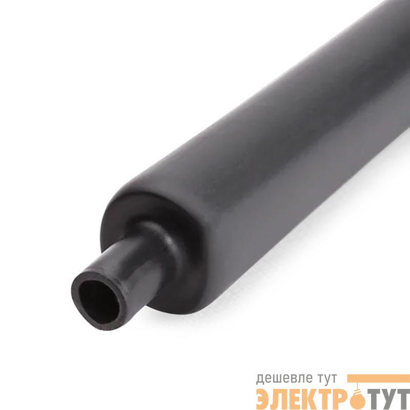 Трубка ТУТ(3:1) нг LS - 9/3 черн. КВТ 83376