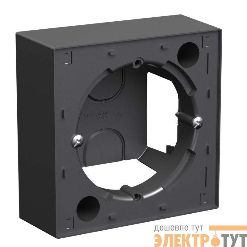 Коробка для наружного монтажа AtlasDesign базальт SE ATN001400