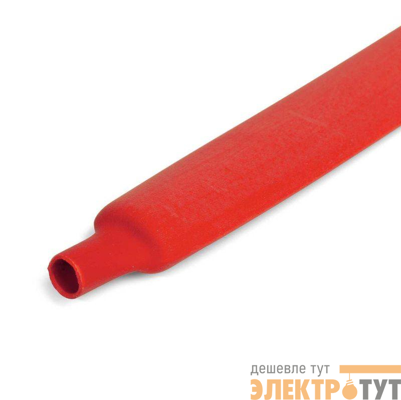 Трубка термоусадочная ТУТ (HF)-16/8 красн. (уп.50м) КВТ 82942