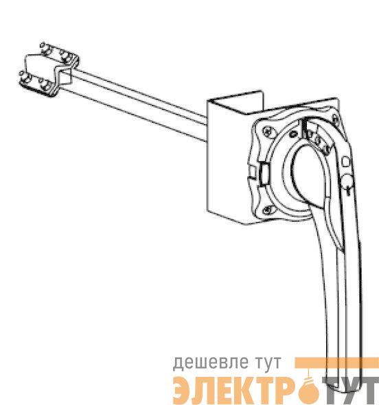 Рукоятка выносная поворотная боковая SD630 SE SSDERHS15B0630
