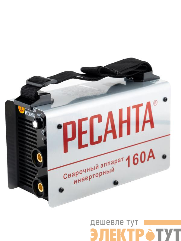 Аппарат сварочный инверторный САИ-160 160А d4 140-240В IP21 горячий старт Ресанта 65/1