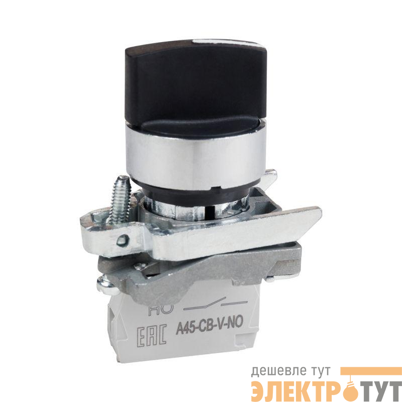 Переключатель OptiSignal D22 C4-S-21 2 положения металл 1НО XB4BD21 КЭАЗ 332169