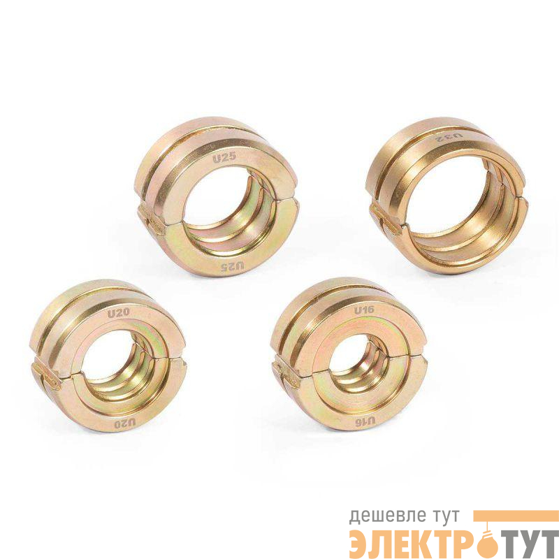 Набор матриц для опрессовки фитингов U (16-32) ПРОФИ КВТ 89621