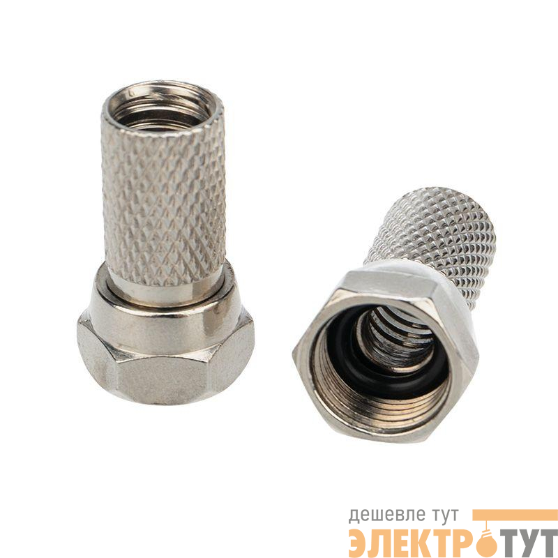 Разъем F SAT с резин. уплотн. (уп.100шт) PROCONNECT 05-4005-4