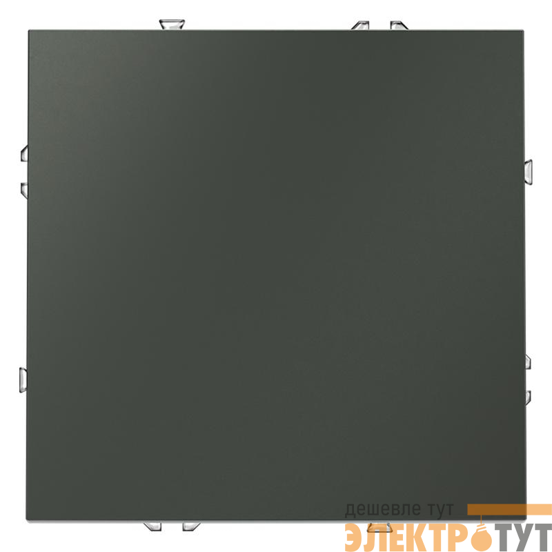 Переключатель перекрестный 1-кл. СП S70 механизм титан Voltum VLS010506