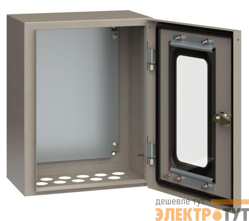 Корпус ЩМП-1-0 395х310х220 У2 IP54 прозр. дверь метал. IEK YKM11-01-54-1