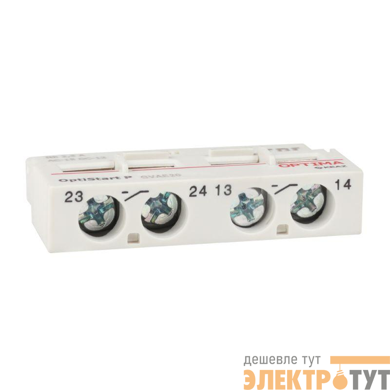 Блок контактов фронтальный OptiStart P GVAE20 КЭАЗ 373407