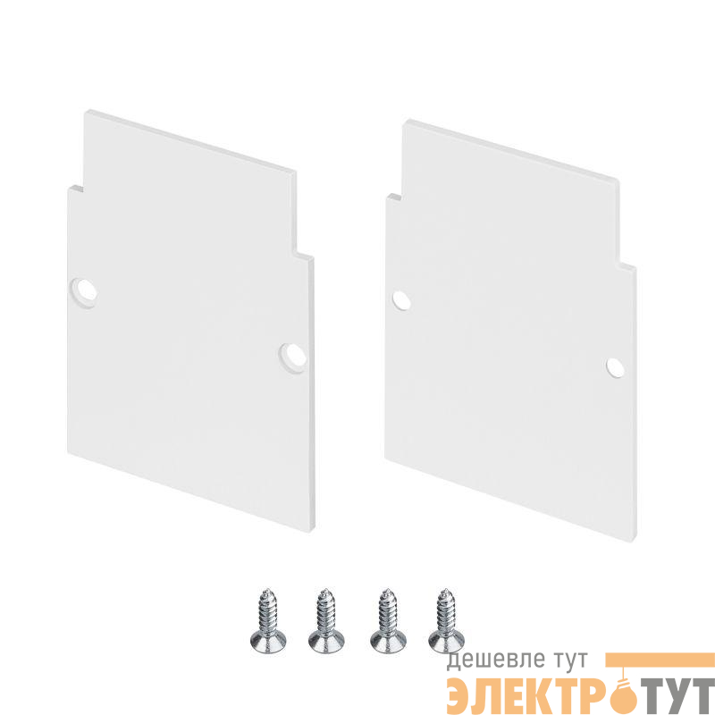 Заглушка MAG-CAP-4560-FDW (WH) металл Arlight 046964