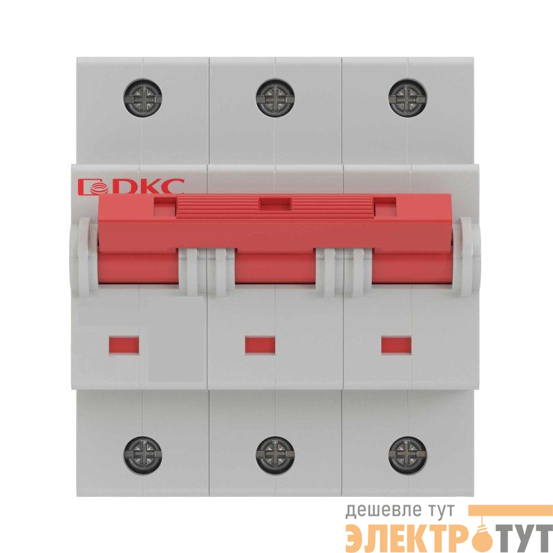 Выключатель автоматический модульный 3п D 80А 20кА MD125 YON MD125-3D80