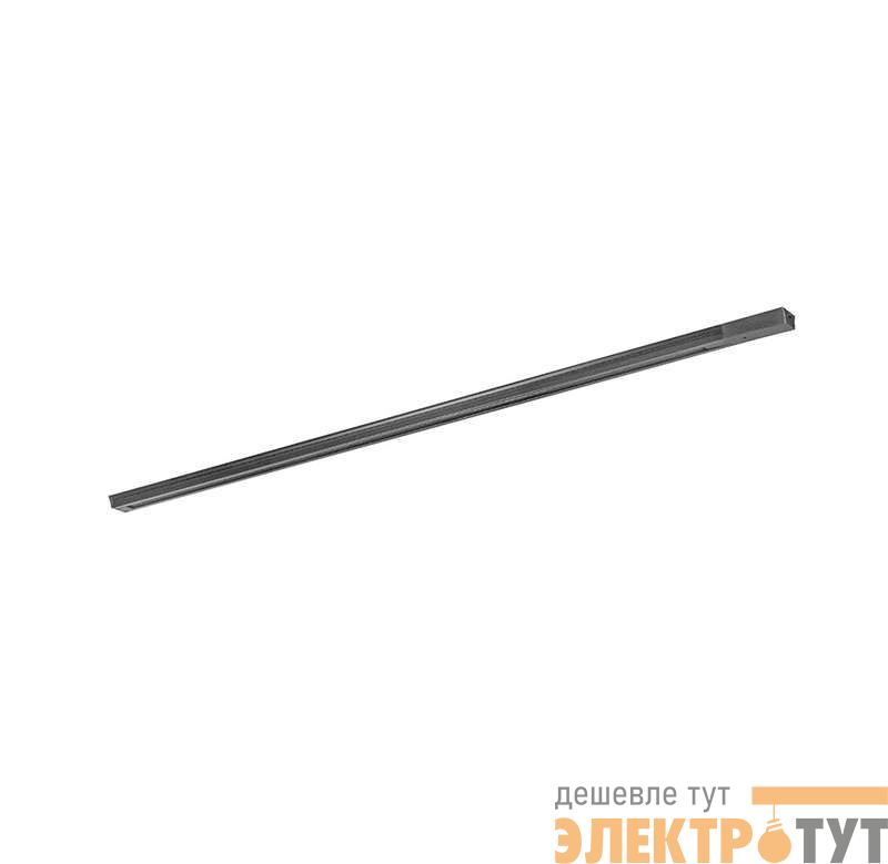 Шинопровод 1ф L2000 PTR 2M-BL накладной/подвесной для трекового освещения черн. JazzWay 5010710
