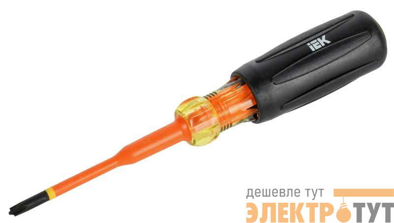 Отвертка диэлектрическая SLIM PH/SL1х80 Т3 ARMA2L 5 IEK A2L5-SC31-T3-HS-10-080
