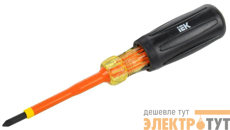 Отвертка диэлектрическая PZ1х80 Т3 ARMA2L 5 IEK A2L5-SC30-T3-PZ-10-080