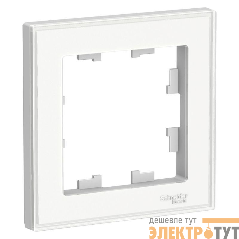 Рамка 1-м AtlasDesign Art бел. SE ATN200101