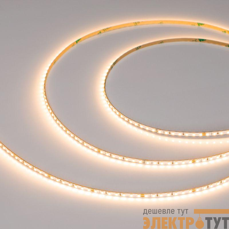 Лента светодиодная MICROLED-M182-3.5mm 24V Warm 2700К 7Вт/м IP20 2216 узкая (уп.5м) Arlight 045011