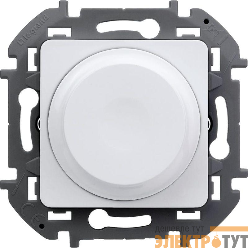 Механизм светорегулятора поворотного Inspiria 300Вт без нейтрали бел. IEK 673790