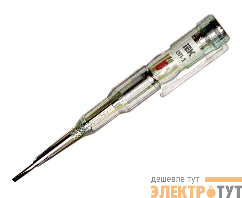 Отвертка-пробник ОП-1 IEK TPR10