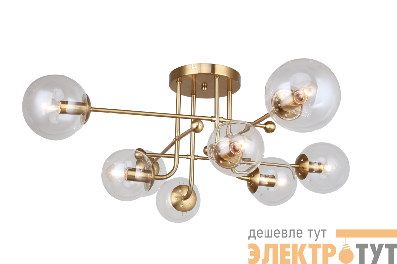 Люстра Adela 3165-308 8хЕ14 40Вт модерн Rivoli Б0062130