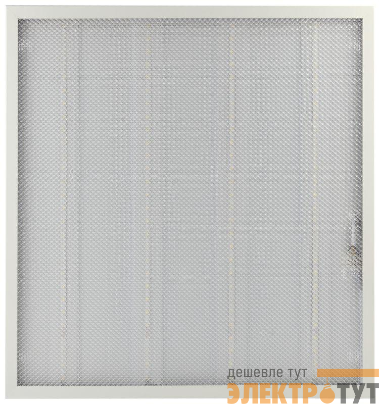 Светильник светодиодный SPO-6-24-4K-P 24Вт 4000К IP40 3600лм 595х595х19 125лм/Вт призма Эра Б0061287