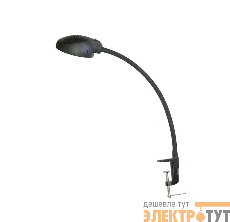 Светильник светодиодный настольн. Веста С16-031 ПДБ54-7-031 7Вт L450 на струбцине черн. Трансвит 127