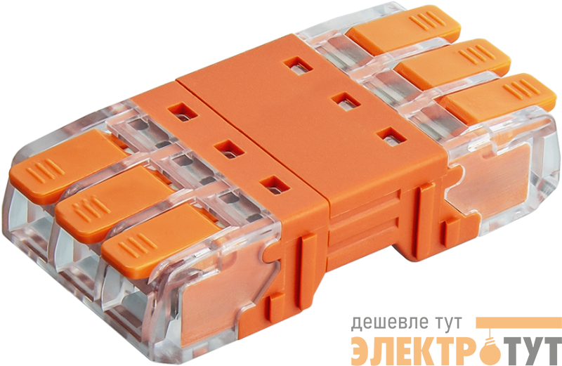 Клемма монтажная 95 185 NTC-R3-3-3-r (уп.5шт) NAVIGATOR 95185