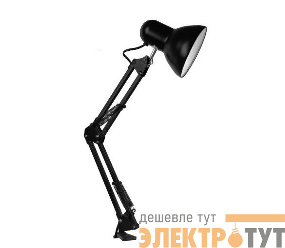 Светильник настольный TBL-01 под лампу Е27 на струбцине черн. ФАZА 5046238
