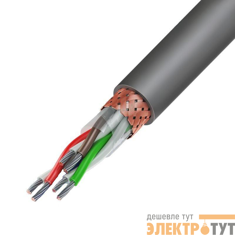 Кабель МКЭШВнг(А)-LS 3х2х0.75 500В (м) Альфакабель 65420