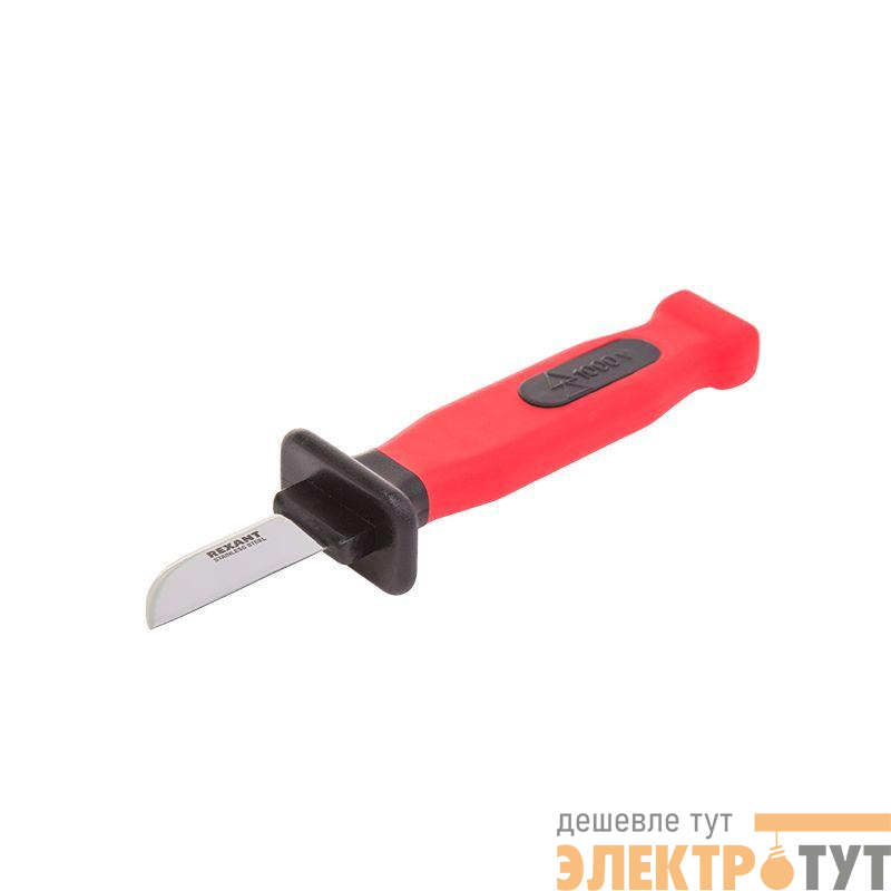 Нож монтажника нержавеющая сталь лезвие 50мм Rexant 12-4933