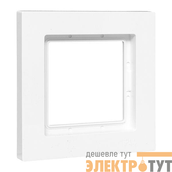 Рамка 1-м Эпика IP44 пластик бел. EKF UP1-FPW-01-44