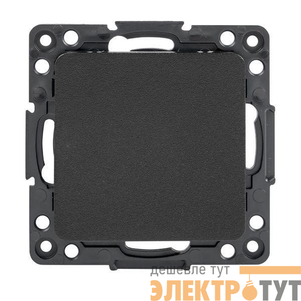 Переключатель проходной 1-кл. Стокгольм 10А механизм черн. PROxima EKF EZV10-025-10