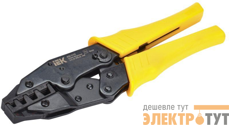 Клещи для обжима КО-07Е 10-35мм для Е типа IEK TKL20-010-035
