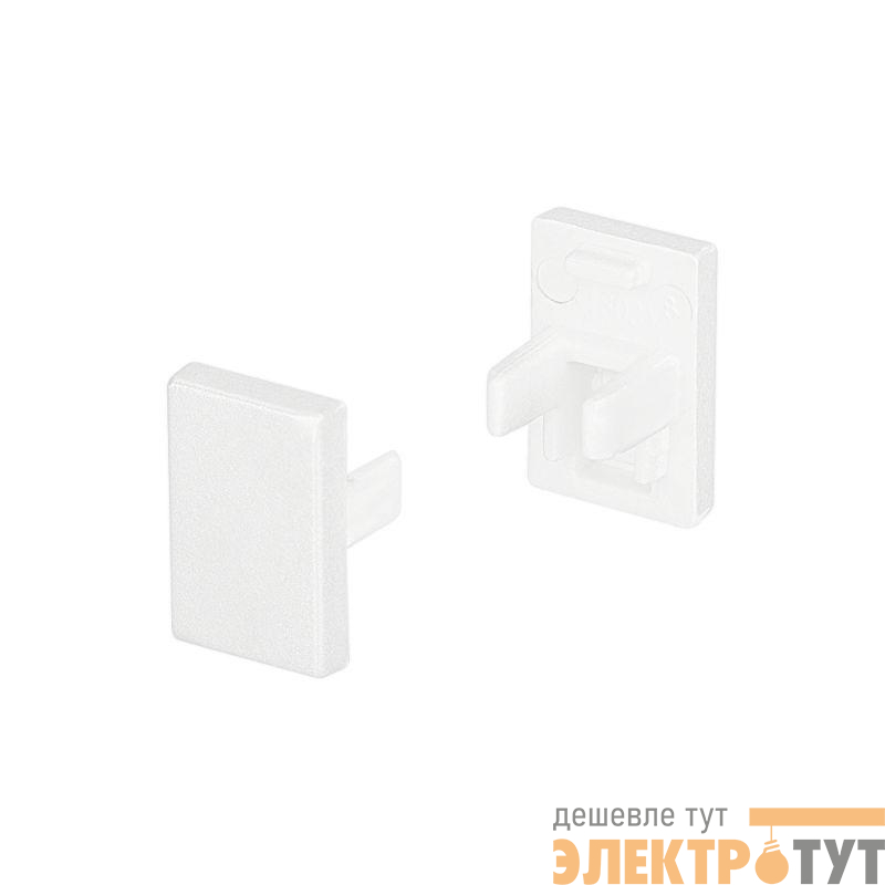 Заглушка SL-MINI-8-H12 WHITE глухая пластик Arlight 037527