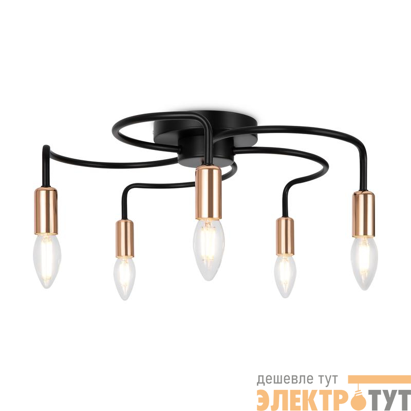 Светильник Matis 40Вт E14х5 IP20 потолочн. Freya FR4010CL-05GB