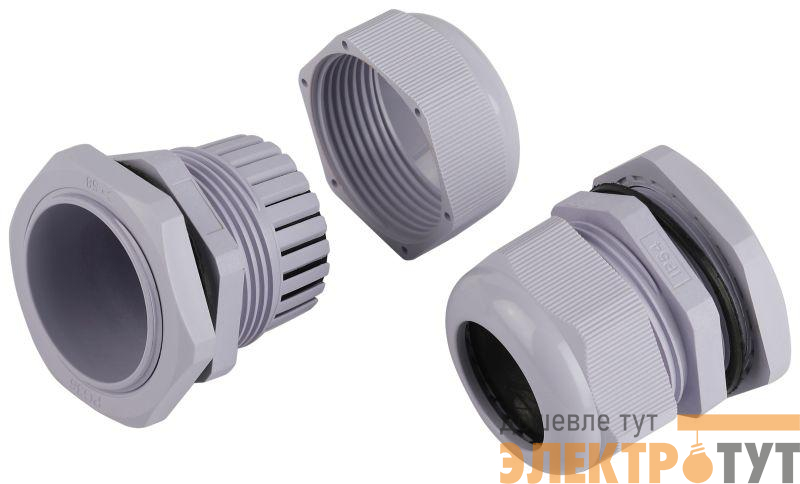 Ввод кабельный (сальник) PG 36 d22-32мм (d отверст. 46мм) IP54 (уп.10шт) Эра Б0065151
