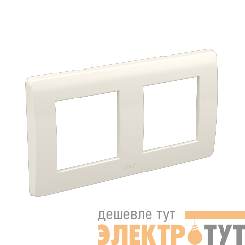 Рамка 2-м 2х2мод. Brava бел. RAL9010 DKC 75012W