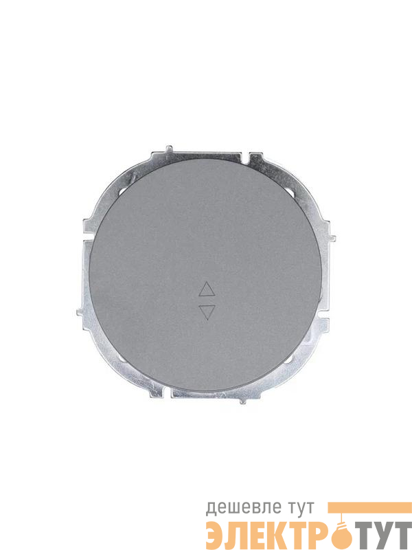 Выключатель проходной 1-кл. СП OSEN 10А IP20 механизм сер. матов. LEZARD 743-7488-105