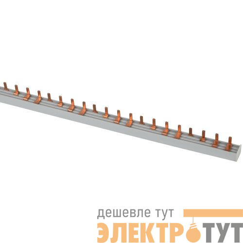 Шина соединительная PIN (штырь) 4п 63А 1.1м 56мод. NO-224-611 Эра Б0067404