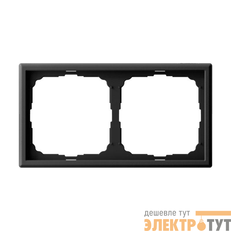 Рамка 2-м ArtGallery универс. карбон SE GAL001002