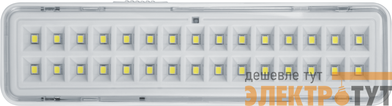 Светильник светодиодный 95 286 NEF-16 2Вт 100лм 110-240В IP40 акк. Li-Ion 500мА.ч аварийно-эвакуационный NAVIGATOR 95286