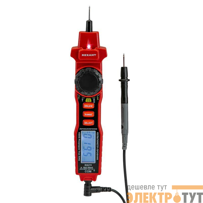 Мультиметр-пробник цифровой R8211 Rexant 13-3125