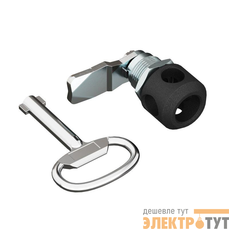 Накладка для навесного замка шкафов ST и CE с личинкой под ключ с двойн. бородкой 3мм DKC R5CE222