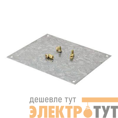 Пластина монтаж. 133х109мм из оцинк. стали для коробок 154х129мм DKC 653012